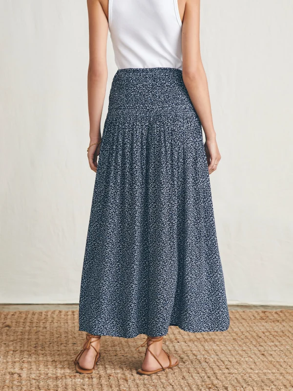 Shorts & Skirts | Faherty Brand Alisee Skirt - Navy Riverton Ditsy