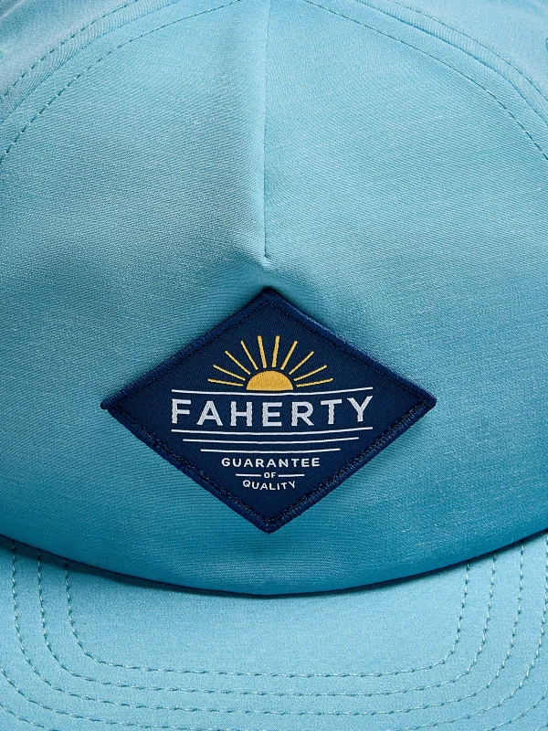 Hats | Faherty Brand All Day Hat - Turquoise Sky