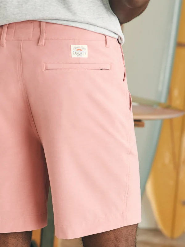 Shorts | Faherty Brand All Day Shorts (7" Inseam) - Faded Flag