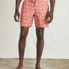 Swim | Faherty Brand Anna Kahalekulu Sunwashed Boardshort - Red Naupaka