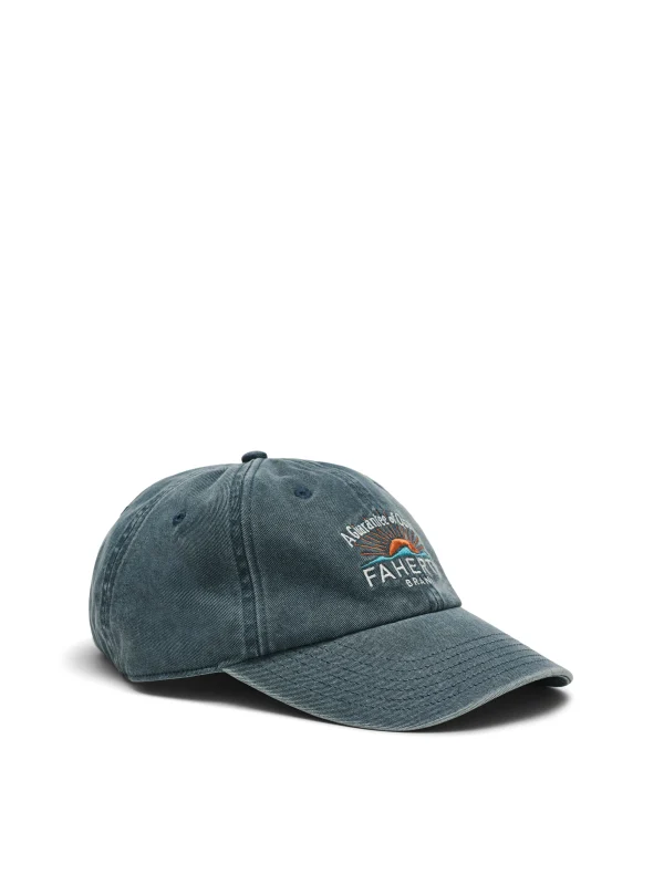 Hats | Faherty Brand Anniversary Baseball Hat - Fjord