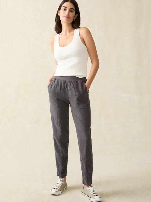 Pants | Faherty Brand Arlie Pant - Faded Black