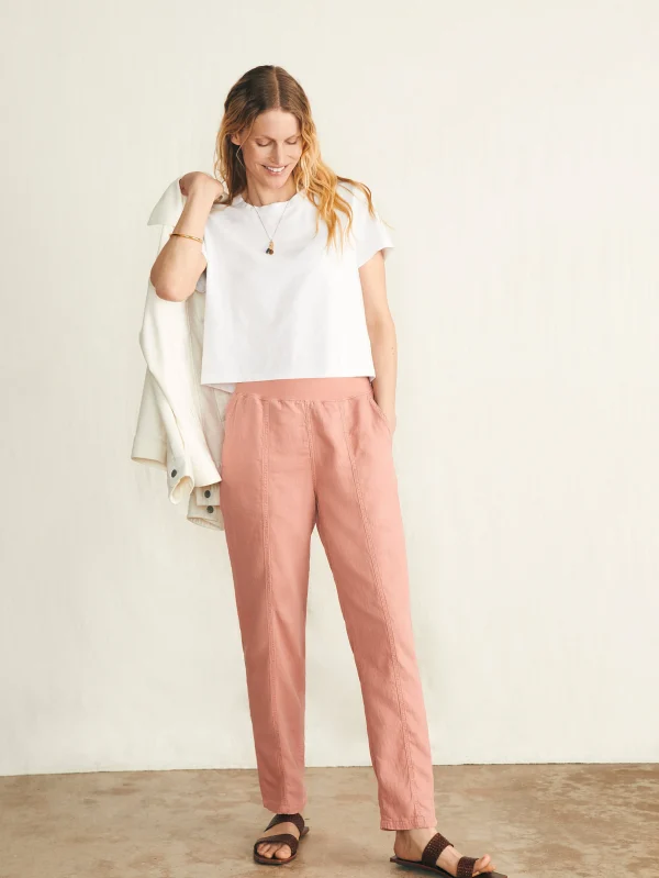 Pants | Faherty Brand Arlie Pant - Faded Flag