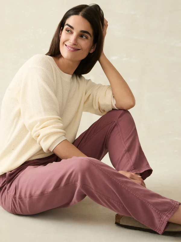 Pants | Faherty Brand Arlie Pant - Rosewood