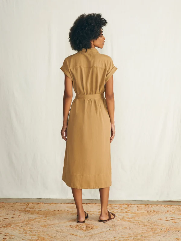 Dresses | Faherty Brand Arlie Shirtdress - Antique Bronze