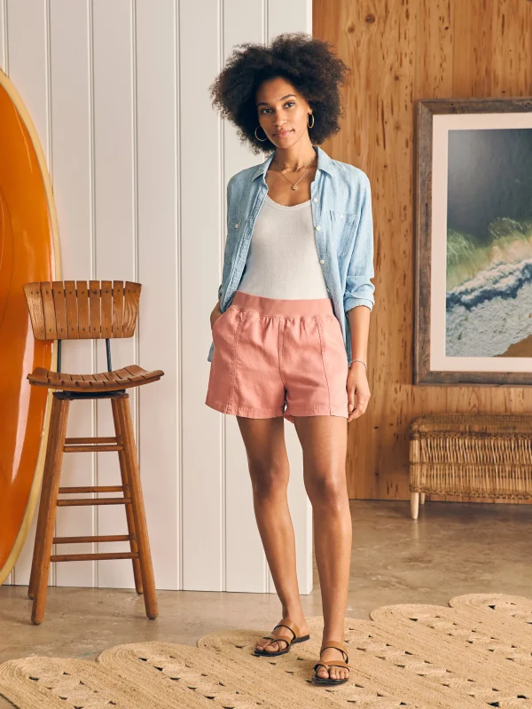 Shorts & Skirts | Faherty Brand Arlie Short - Faded Flag