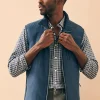 Jackets & Vests | Faherty Brand Atmosphere Vest - Blue Nights