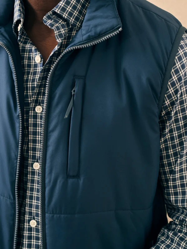 Jackets & Vests | Faherty Brand Atmosphere Vest - Blue Nights