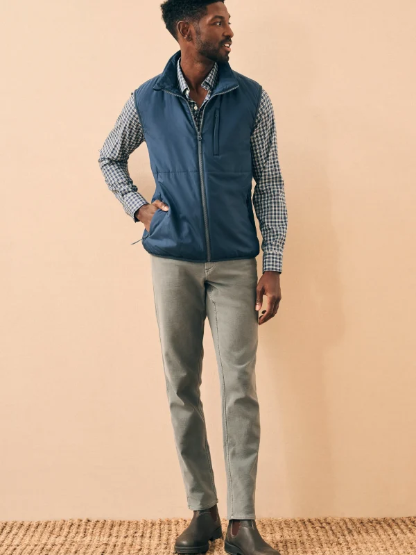 Jackets & Vests | Faherty Brand Atmosphere Vest - Blue Nights