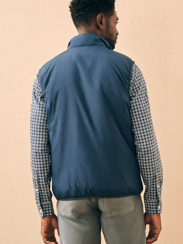 Jackets & Vests | Faherty Brand Atmosphere Vest - Blue Nights