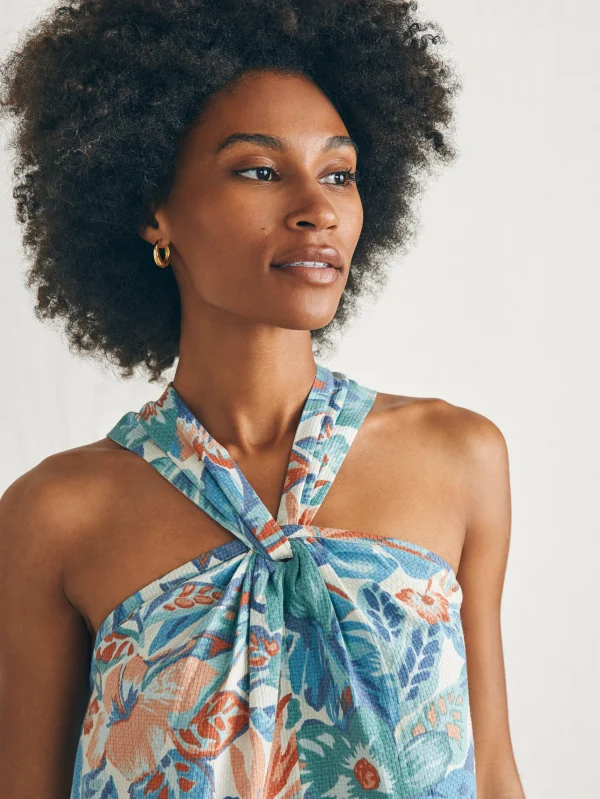 Shirts & Tops | Faherty Brand Bay Twist Top - Paradise Blossom Floral