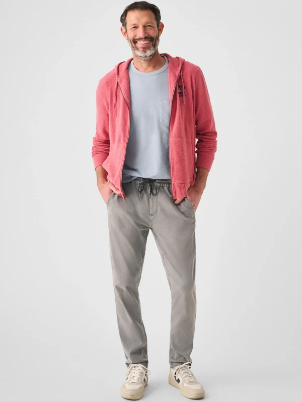 Hoodies & Sweatshirts | Faherty Brand Beach Fleece Zip Hoodie - Venice Red