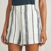 Shorts & Skirts | Faherty Brand Big Sur Linen Short - Santa Cruz Stripe