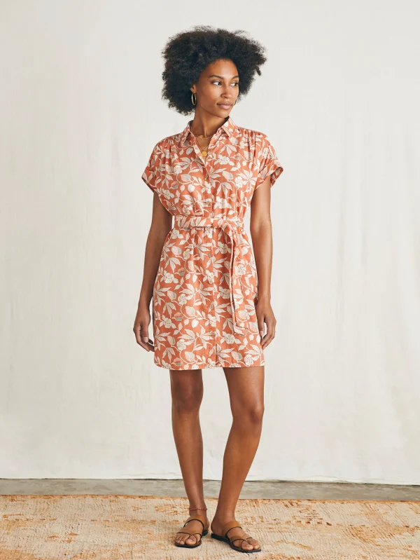 Dresses | Faherty Brand Breeze Shirtdress - Ginger Floral