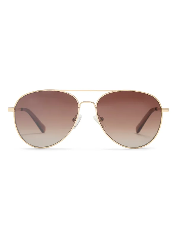 Swim | Sunglasses | Faherty Brand Byron Sunglasses - Gold