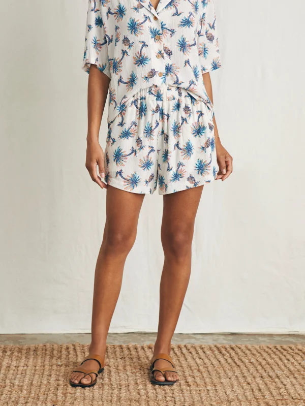 Shorts & Skirts | Faherty Brand Cabana Short - Pineapple Palm