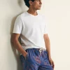 Shorts | Faherty Brand Cabana Towel Terry Sweatshort - Twilight Coral Floral