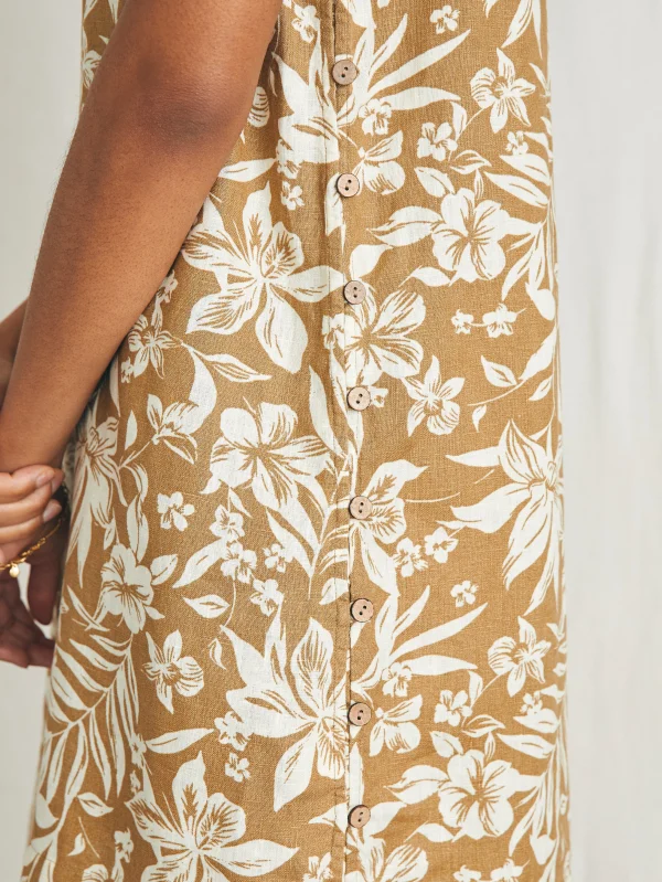 Dresses | Faherty Brand Carini Dress - Bronze Sky Coast Floral