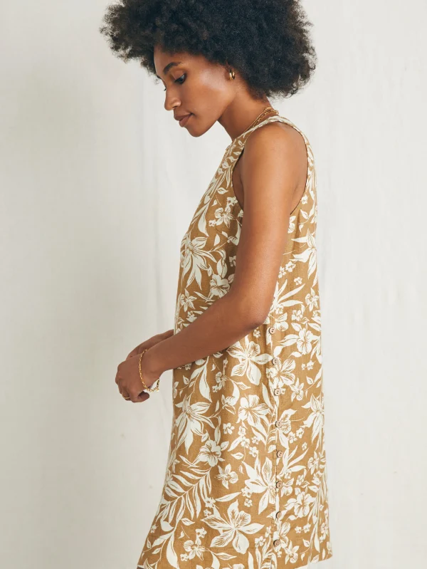 Dresses | Faherty Brand Carini Dress - Bronze Sky Coast Floral