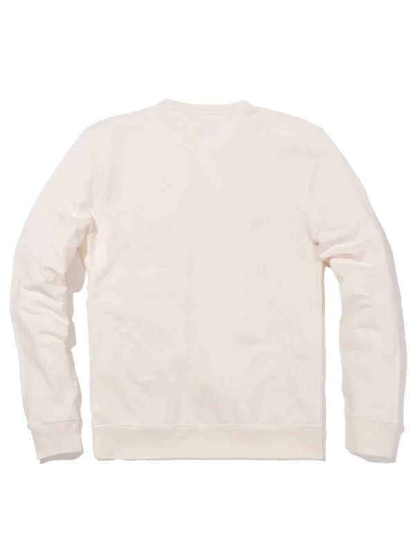 Hoodies & Sweatshirts | Faherty Brand Charleston Long-Sleeve Terry Crewneck - Solar White