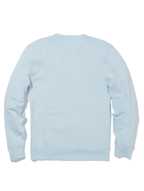 Hoodies & Sweatshirts | Faherty Brand Charleston Long-Sleeve Terry Crewneck - Blue Oasis