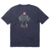 T-Shirts & Henleys | Faherty Brand Charleston Short-Sleeve Crew T-Shirt - Dune Navy