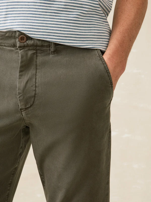 Pants | Faherty Brand Coastline Chino - Faded Black