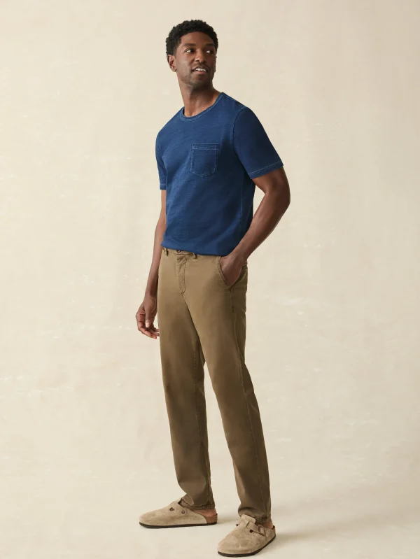 Pants | Faherty Brand Coastline Chino - Olive Night