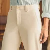 Pants | Faherty Brand Coastline Stretch Chino - Salt