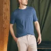 Shorts | Faherty Brand Coastline Stretch Chino Short (8" Inseam) - Spring Quartz