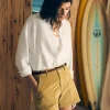 Shorts & Skirts | Faherty Brand Cord Patch Pocket Short - Fennel Seed