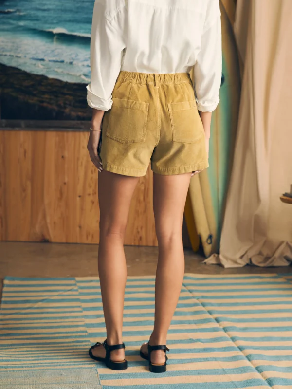 Shorts & Skirts | Faherty Brand Cord Patch Pocket Short - Fennel Seed