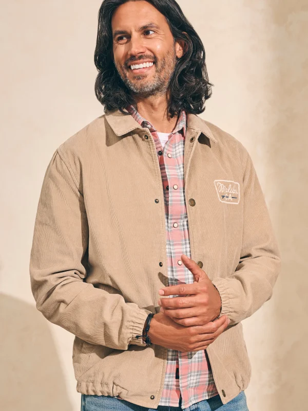 Jackets & Vests | Faherty Brand Corduroy Coaches Jacket - Pebble Beach