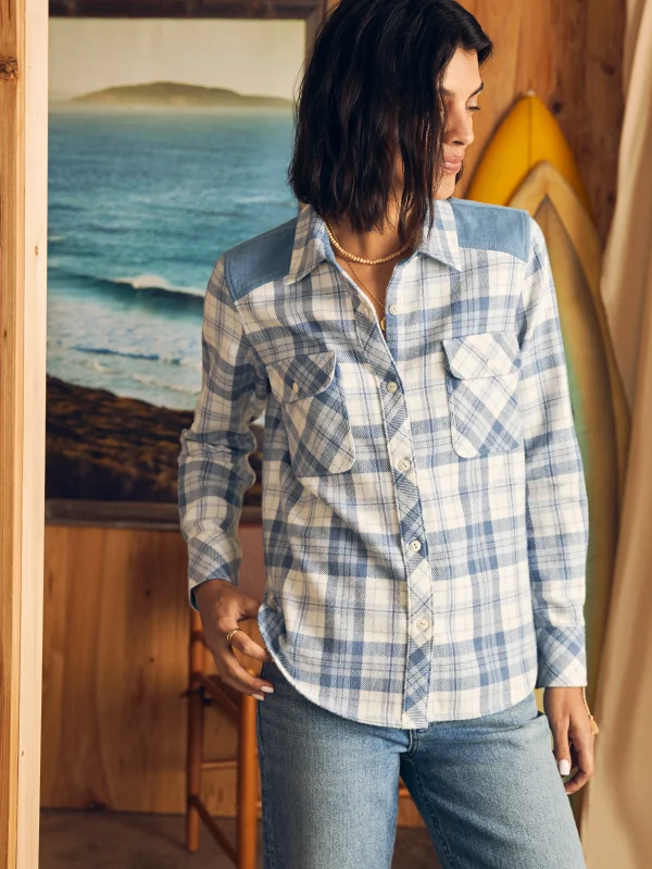 Shirts & Tops | Faherty Brand Daly Shirt - Misty Plaid