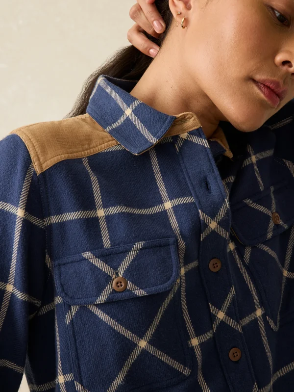 Shirts & Tops | Faherty Brand Daly Shirt - Navy Olivia Plaid