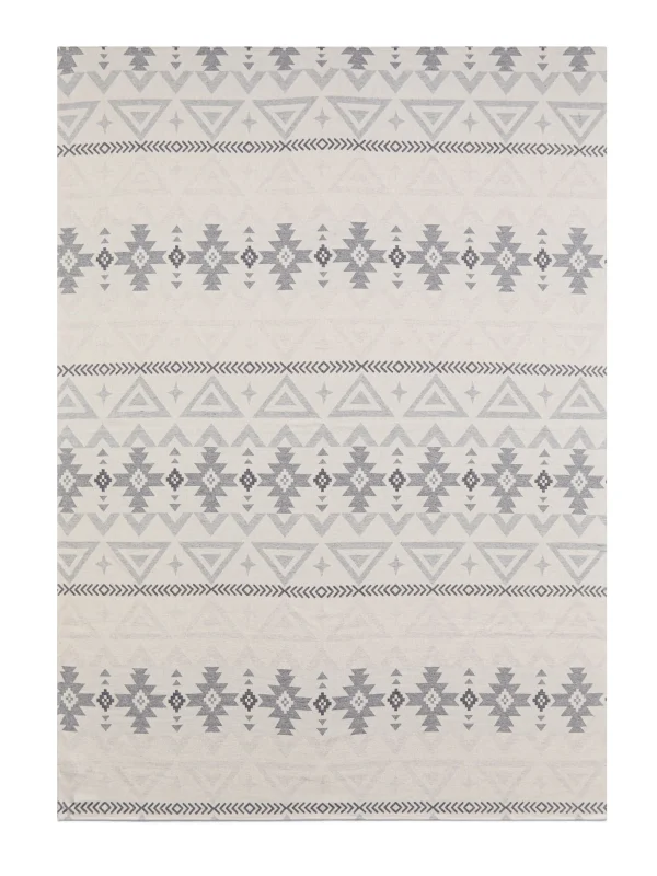 Home & More | Home & More | Faherty Brand Doug Good Feather Adirondack Blanket - Ivory North Star