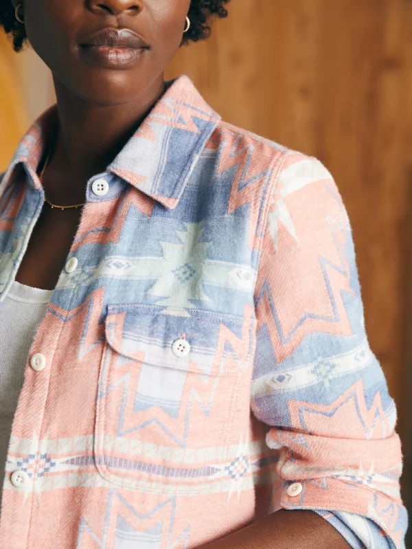 Shirts & Tops | Faherty Brand Doug Good Feather Daly Shirt - Morning Star Sun