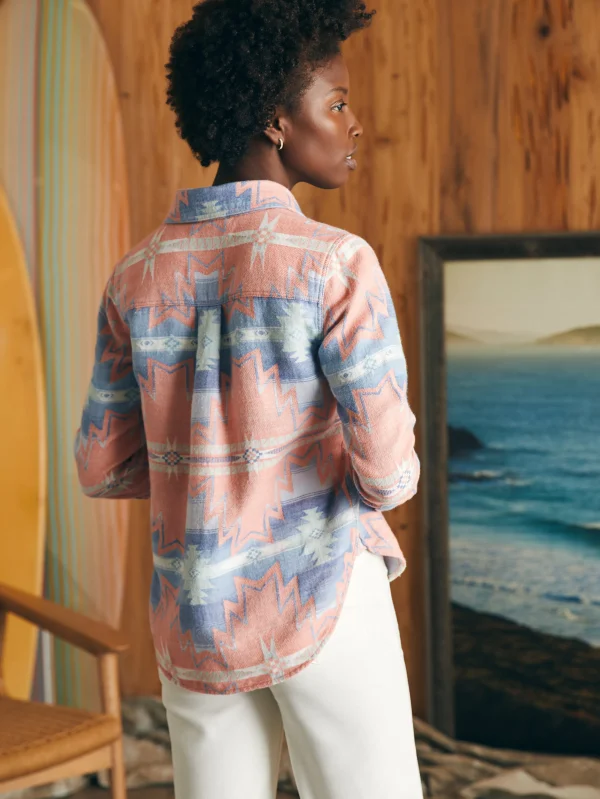 Shirts & Tops | Faherty Brand Doug Good Feather Daly Shirt - Morning Star Sun