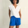 Shorts & Skirts | Faherty Brand Dream Cotton Gauze Short - Strong Blue