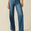 Pants | Jeans | Faherty Brand Dream Jean Wide Leg - Indigo Coast Wash