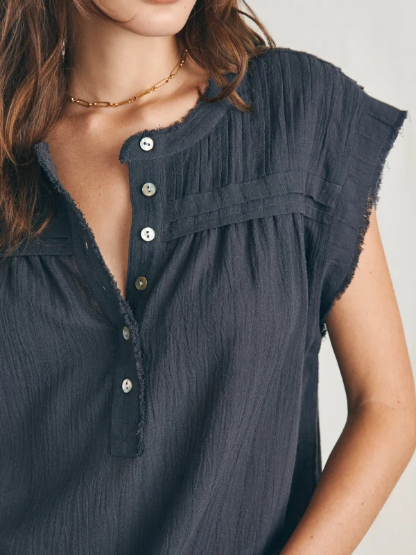 Shirts & Tops | Faherty Brand Ellsworth Top - Washed Black