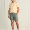 Shorts | Faherty Brand Essential Drawstring Short (6.5" Inseam) - Spring Olive