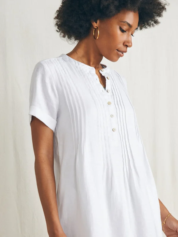 Dresses | Faherty Brand Gemina Dress - White