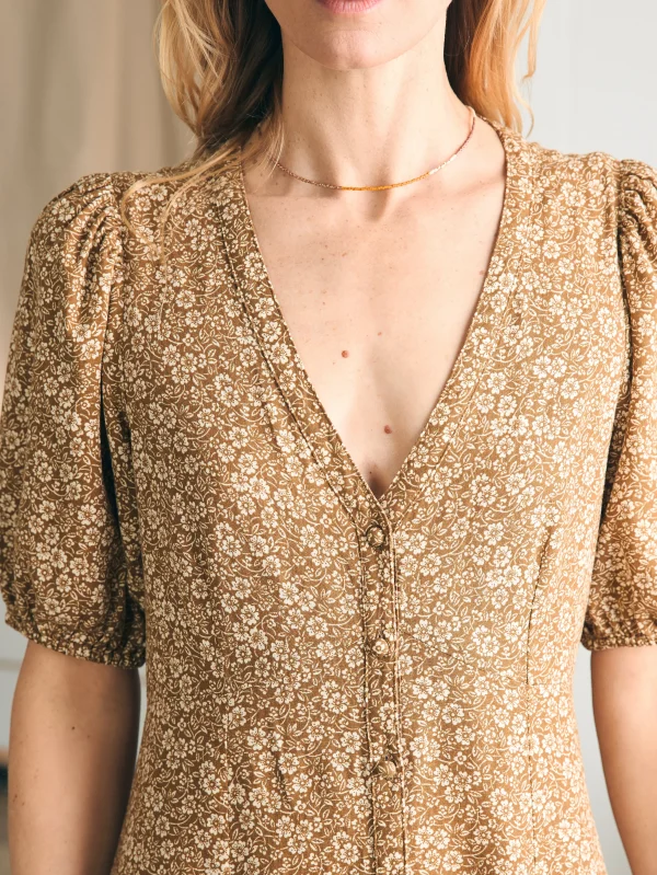 Dresses | Faherty Brand Havana Dress - Butternut Ditsy Floral