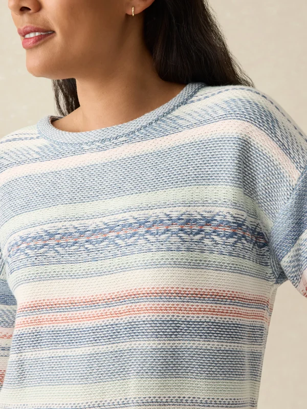 Sweaters | Faherty Brand High Tide Sweater - Todos Santos Stripe