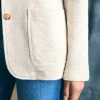 Blazers & Outerwear | Faherty Brand Inlet Knit Blazer - Light Oatmeal Melange