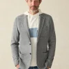 Blazers | Faherty Brand Inlet Knit Blazer (Short) - Heather Grey