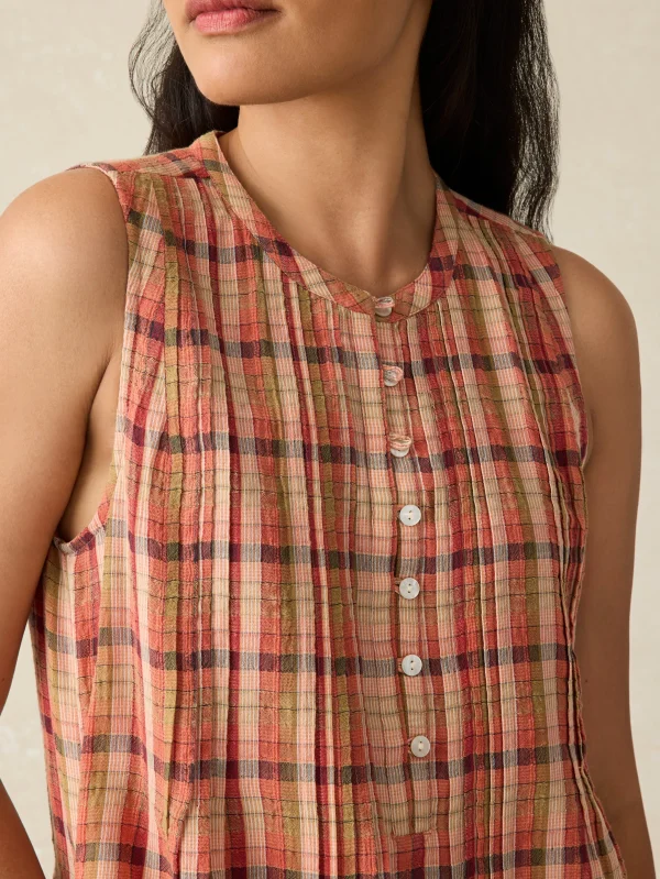 Dresses | Faherty Brand Isha Dress - Sunset Gingham