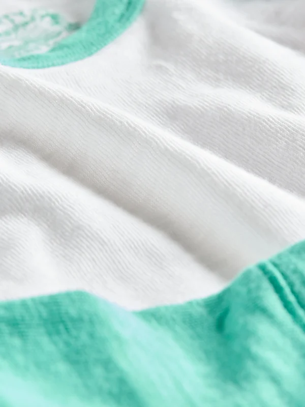 Kids | Faherty Brand Kids Slub Baseball Tee - Kelly Green