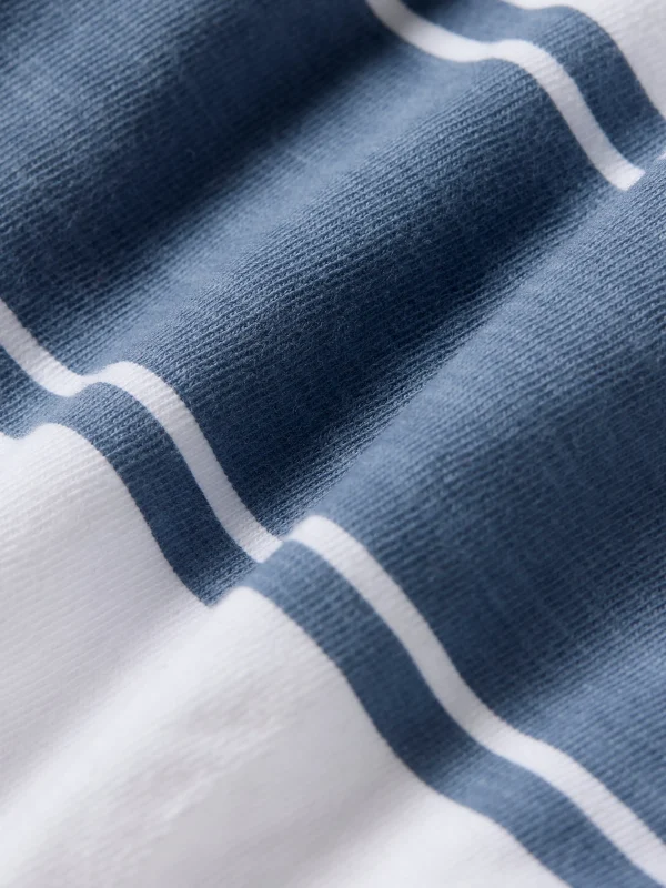 Kids | Faherty Brand Kids Surf Stripe Sunwashed Tee - White Surf Stripe